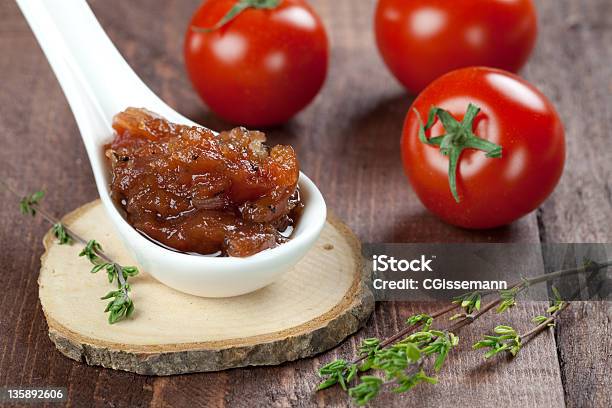 Tomato Chutney Stock Photo - Download Image Now - Chutney, Condiment, Food