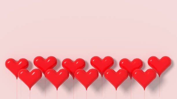 istock Valentine's day heart balloons 1358927609