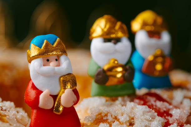 istock the three kings on a spanish kings cake 1358929878