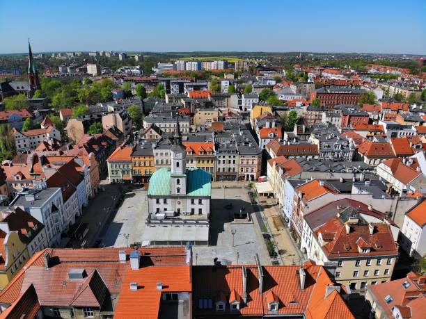 istock Gliwice from drone - city in Poland 1358935257