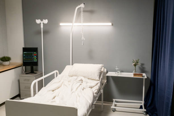 istock Bed for patient at hospital ward 1358938991