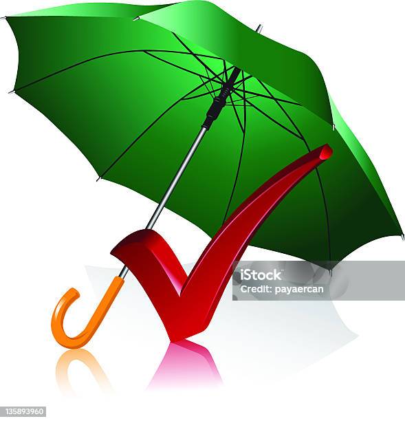 Parapluie Et De Départ Vecteurs libres de droits et plus d'images vectorielles de Automne - Automne, Autorisation, Coche