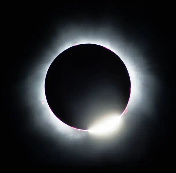 Photo of Solar Eclipse Diamond Ring