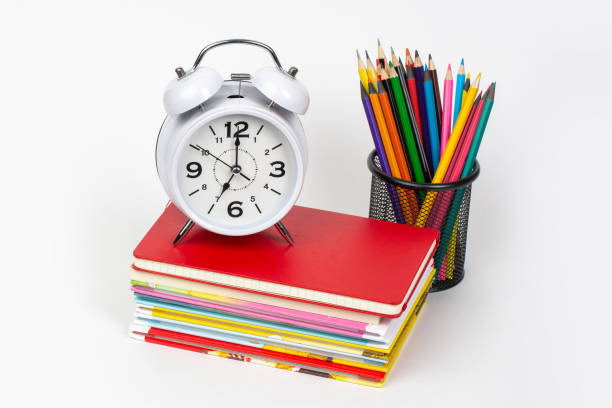 istock Back to school concept, backpack full of school supplies 1358946688