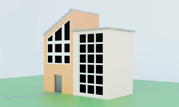 istock Minimalist Real estate concept 1358948270
