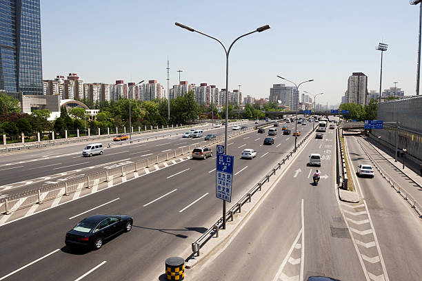 istock Urban highway in Beijing 135895104