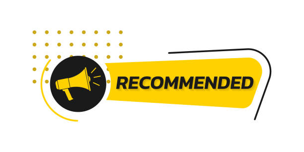 istock Recommended icon or badge with thumb up. Best, good choice sign or label. Vector illustration. 1358952355