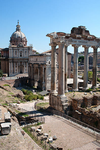 The Forum stock photo