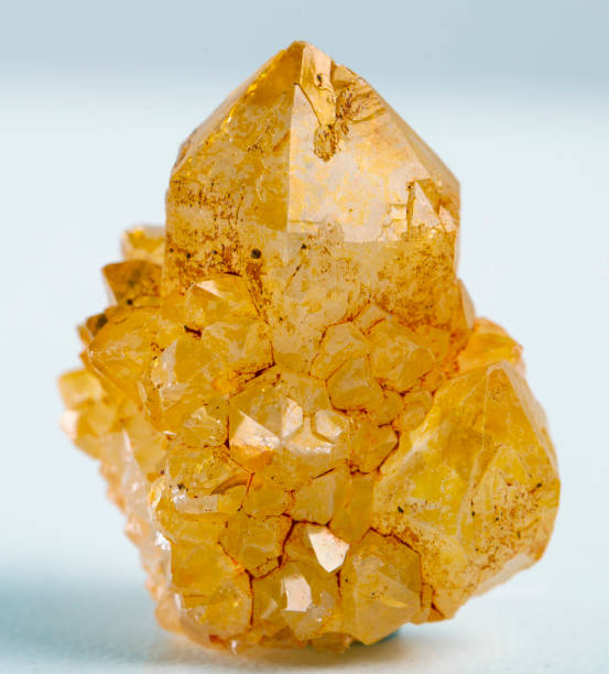 istock citrine mineral specimen stone rock geology gem crystal 1358955996