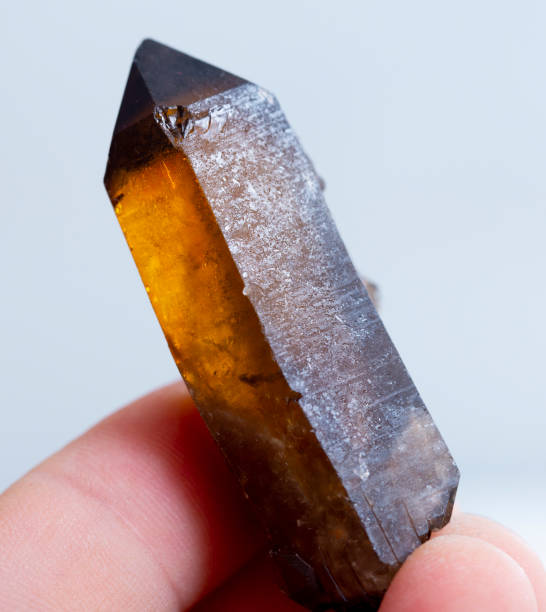 istock citrine mineral specimen stone rock geology gem crystal 1358956414
