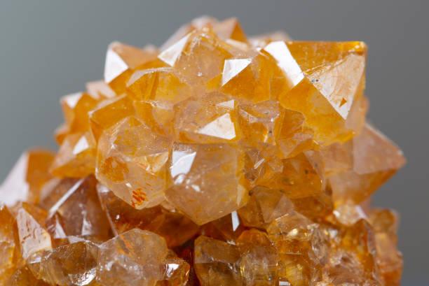 istock citrine mineral specimen stone rock geology gem crystal 1358957722