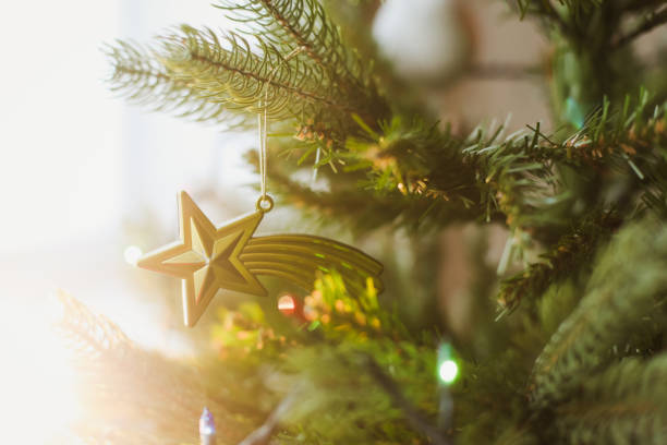 istock Christmas decorations and New Year holiday background. 1358961494