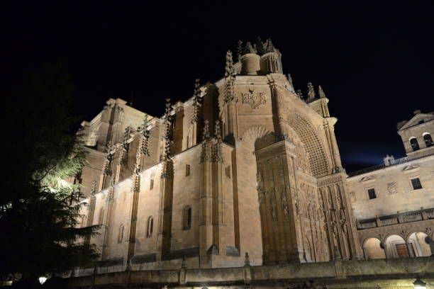 istock Salamanca, Spain: The Convento de San Esteban (St Stephen's Convent) in floodlight 1358965523