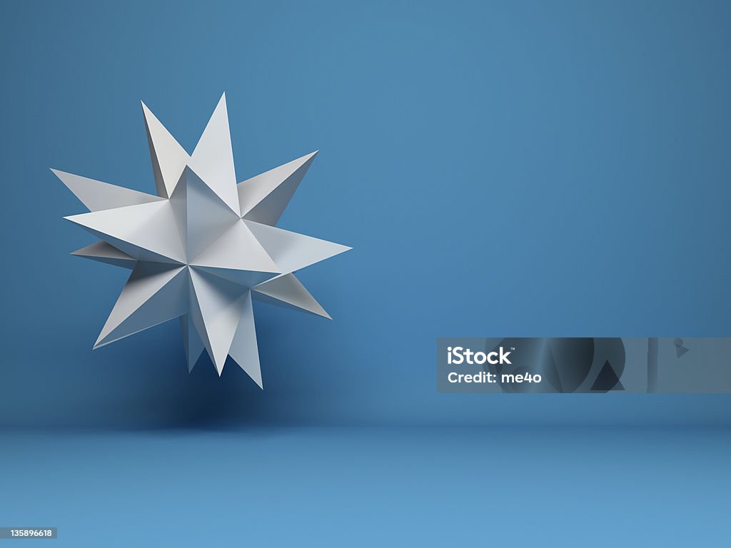 Voo abstrato design 3d fundo de estrelas - Foto de stock de Azul royalty-free