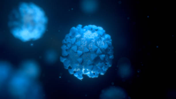 istock Microscopic view of COVID-19 coronavirus 1358967997