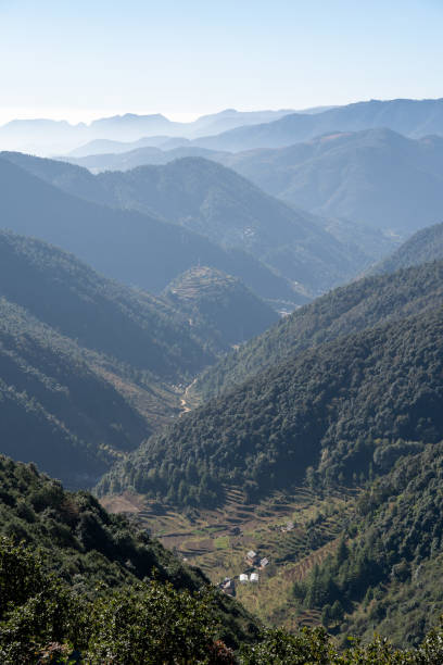 istock Mountains Diminishing into the Distance 1358971870