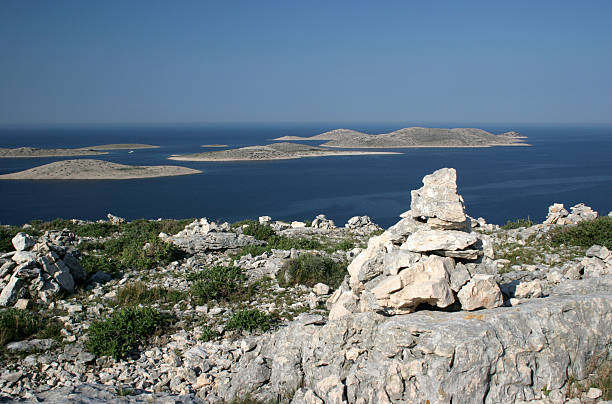 islas kornati - kornati fotografías e imágenes de stock