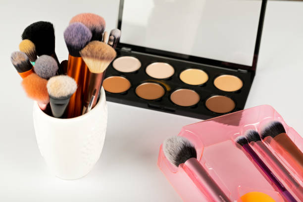 istock Make up products and accessories close up 1358973461