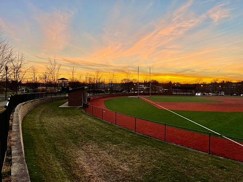 Baltimore City Inner City Park - Baseball Field - City Life