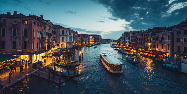 istock Grand Canal in sunset time, Venice, Italy 1358976197