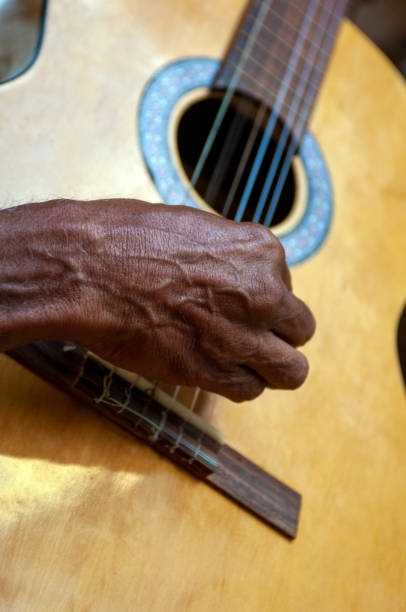 istock Strumming an Acoustic Guitar. 1358981082