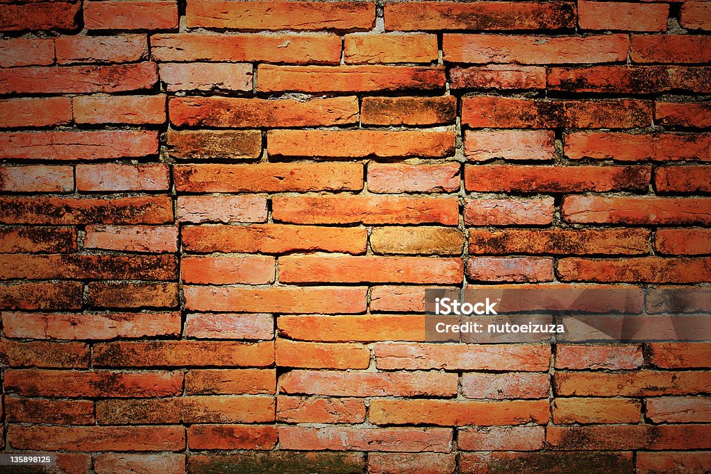 vecchio muro - Foto stock royalty-free di A forma di blocco