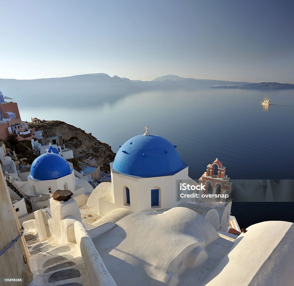 Griechenland - Lizenzfrei Insel Santorin Stock-Foto