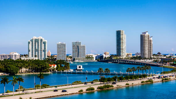 istock aerial view of Miami 1358988050
