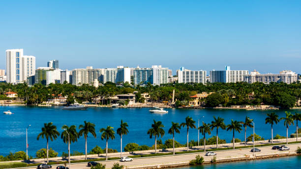 istock aerial view of Miami 1358988100