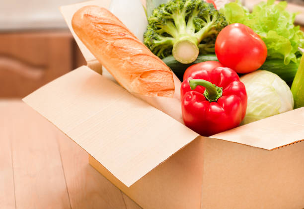 istock cardboard box with food 1358991722