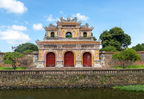 istock Imperial city door at Hue 1358991817