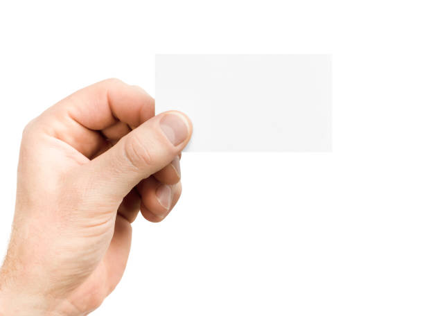 istock hand with business card 1358991950