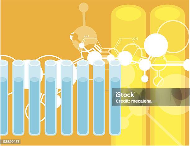 Substância Química - Arte vetorial de stock e mais imagens de Ciência - Ciência, Criação Digital, Diagrama