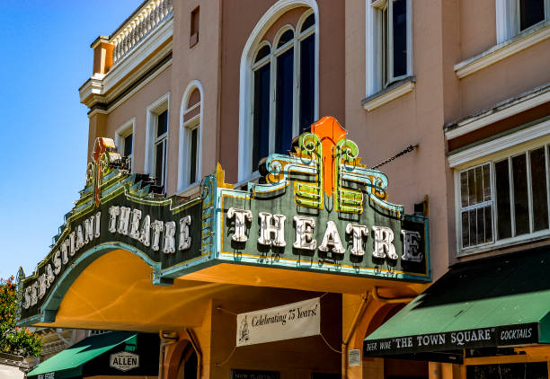 Vintage theatre sign 