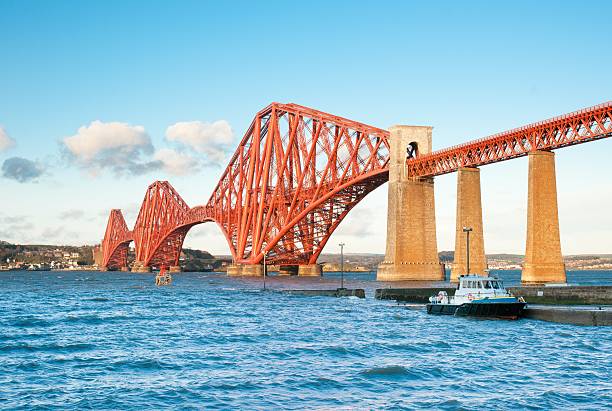 istock The Forth Bridge, Scotland, scaffolding free 135900108