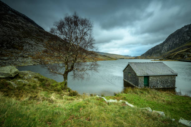 istock Little Boat House at Llyn Ogwen 1359008242
