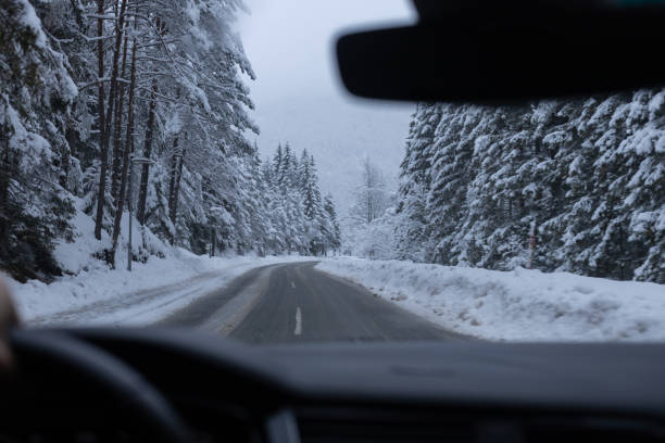 istock driving in winter snowy slippery conditions dangerous 1359009846
