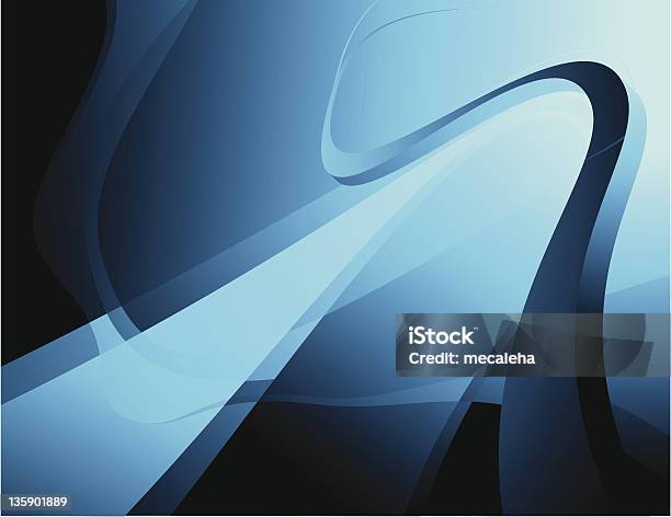 Fundo Abstrato - Arte vetorial de stock e mais imagens de Abstrato - Abstrato, Azul, Cool