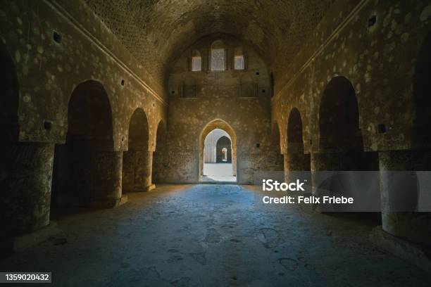 Historic Alukhaidir Fortress Near Karbala In Iraq Stock Photo - Download Image Now - Iraq, Karbala, Palace