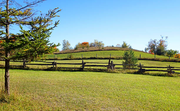istock Rural Farm Landscape Scenery Photo 1359022453
