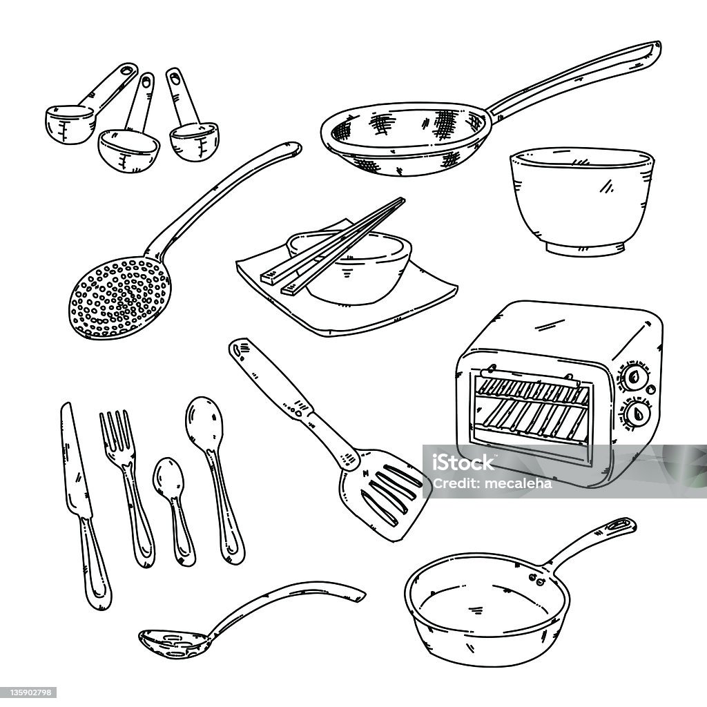 Trucs de cuisine - clipart vectoriel de Spatule - Ustensile de cuisine libre de droits