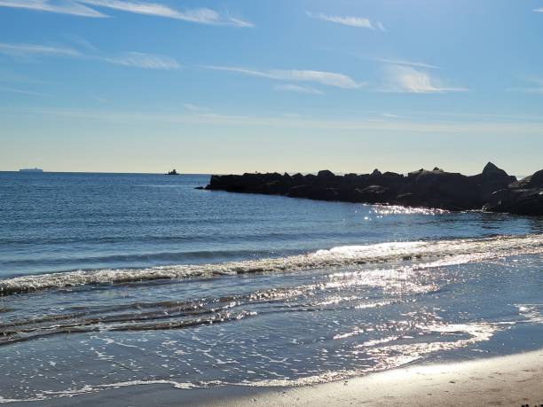 istock Brighton Beach Ocean with rocks 1359028853