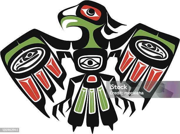 Vetores de Eagle e mais imagens de Tribo Norte-Americana - Tribo Norte-Americana, Arte Tribal, Arte