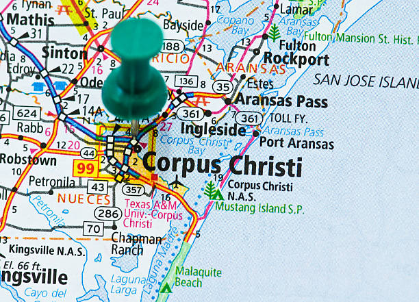Corpus Christi Destination Corpus Cristi. http://i70.photobucket.com/albums/i102/mzelkovi/maps-1.jpg corpus christi map stock pictures, royalty-free photos & images