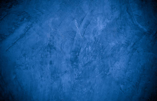 istock Old wall pattern texture cement blue dark abstract  blue color design are light with black gradient background. 1359038929