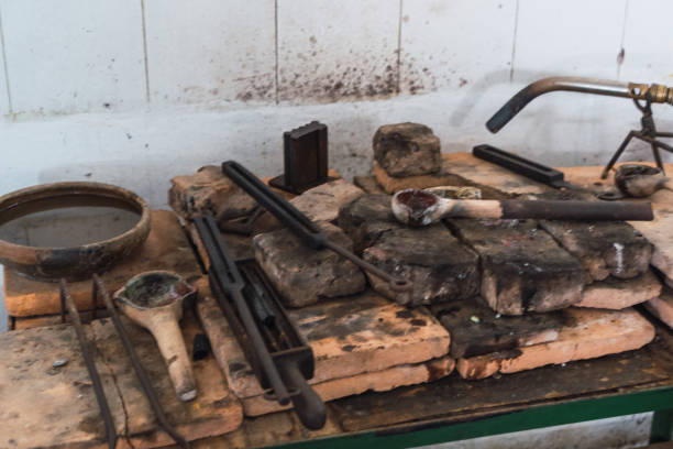 istock handcrafted tools in a jewelry store 1359041416