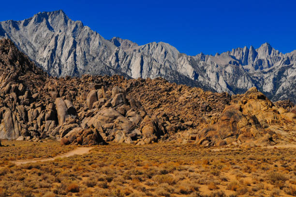 istock Lone Pine Peak, Mount Whitney and the Alabama Hills 1359055576