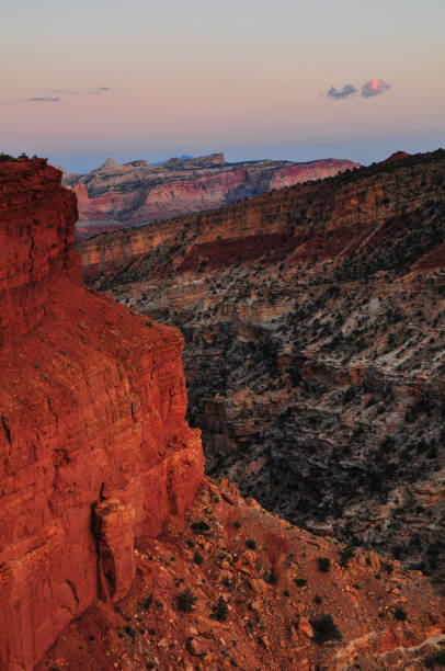 istock Twilight at the Gooseneck Point overlook 1359056320