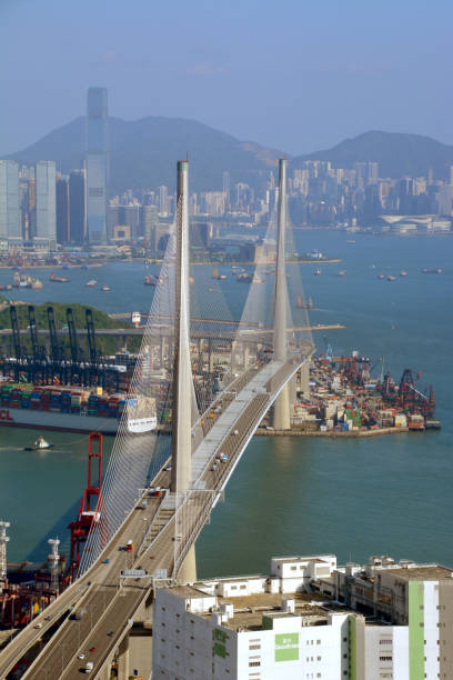 istock Stonecutters bridge, Hong Kong 1359066303
