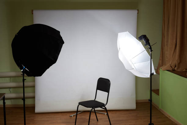 istock quickly assembled mobile studio in the assembly hall of the school 1359070023